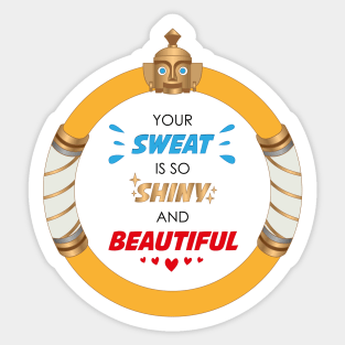 Ring Fit Adventure - Your SWEAT is so SHINY and BEAUTIFUL Sticker